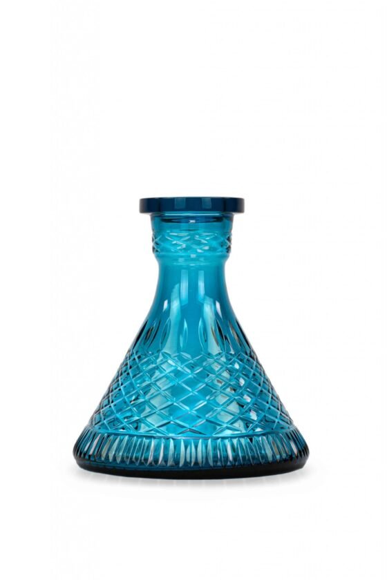 Tradi Bowl – Cone Small Million Cut – Aquamarine