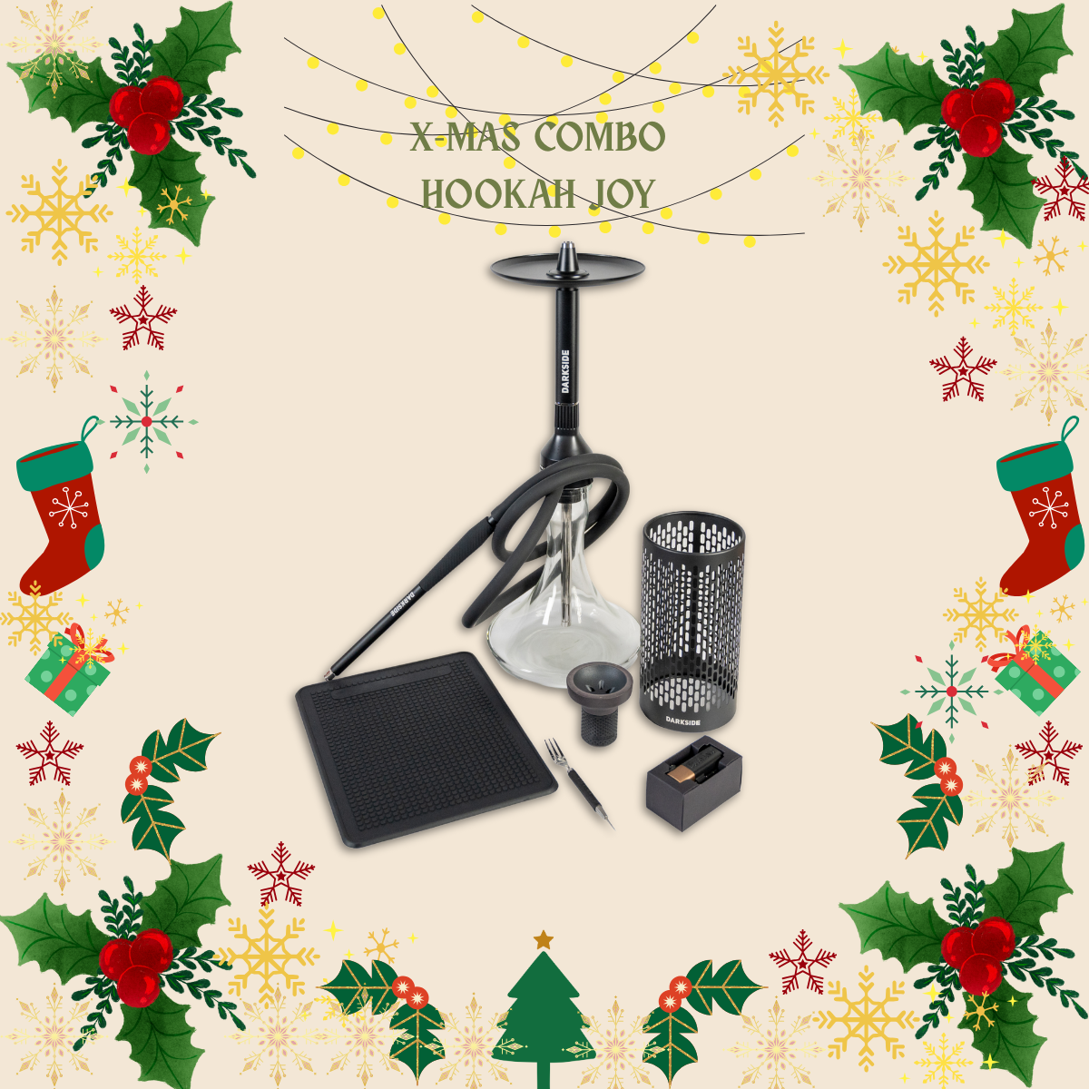 Hookah Xmas Combo Darkside Hookah Xmas Combo Darkside