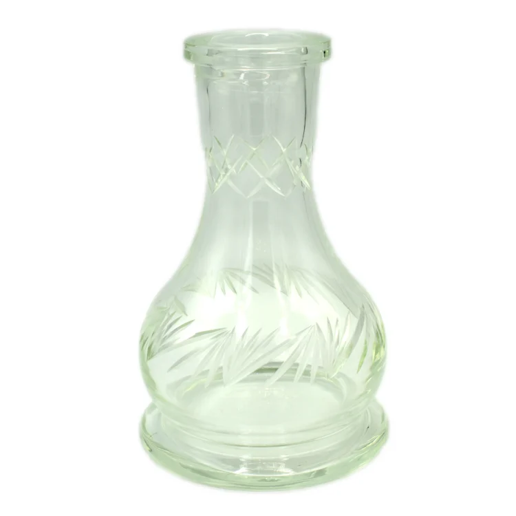Γυάλα ναργιλέ Vessel Glass Mini Drop Edge 6 διάφανη – 21cm
