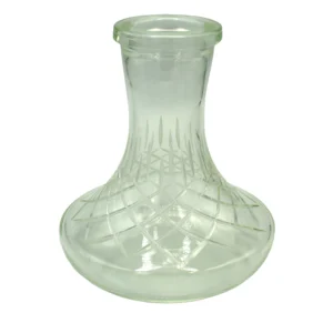 Γυάλα ναργιλέ Vessel Glass Craft Edge 1 mini διάφανη – 19cm