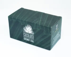 Cocoloco 27mm κάρβουνα ναργιλέ, συσκευασία 54 τεμαχίων